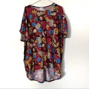 Lularoe Floral 3/4 Sleeve Top Size Medium